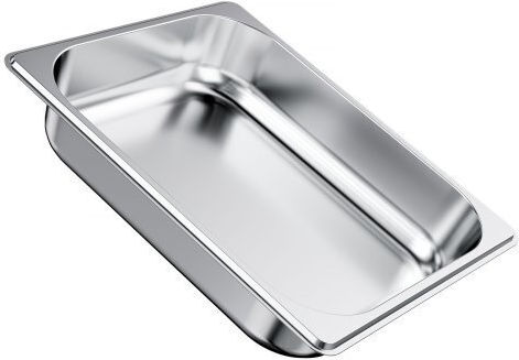 Vevor 1/2 Size Gastronorm Pans Steam Table Pans 2.5 Inch Deep Stainless Steel 4 Pack