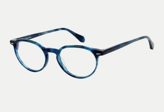Gigi Barcelona Gigi Barcelona Women's Acetate Prescription Eyeglass Frame Blue 6679/3