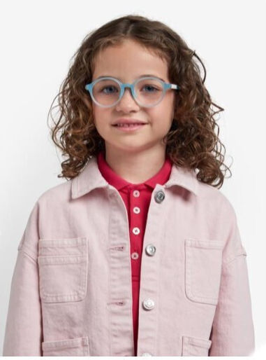 Polaroid Kinder Acetat Brillengestell Blau PLD D841 PJP