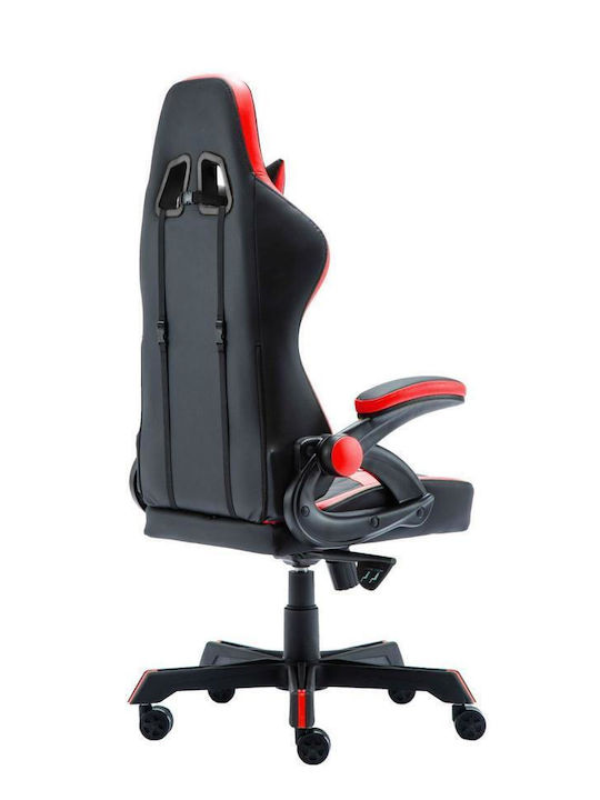Inaza Scaun Gaming Din piele ecologică cu Brațe Reglabile Neagră