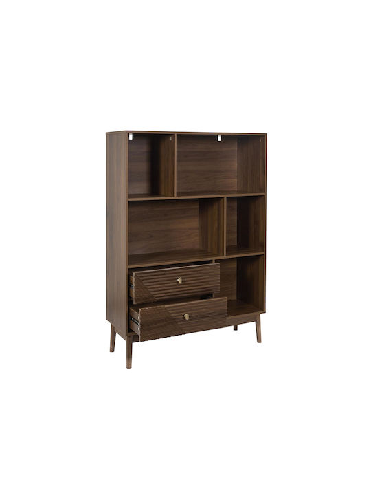 Βιβλιοθήκη Καφέ 100x35x140εκ.