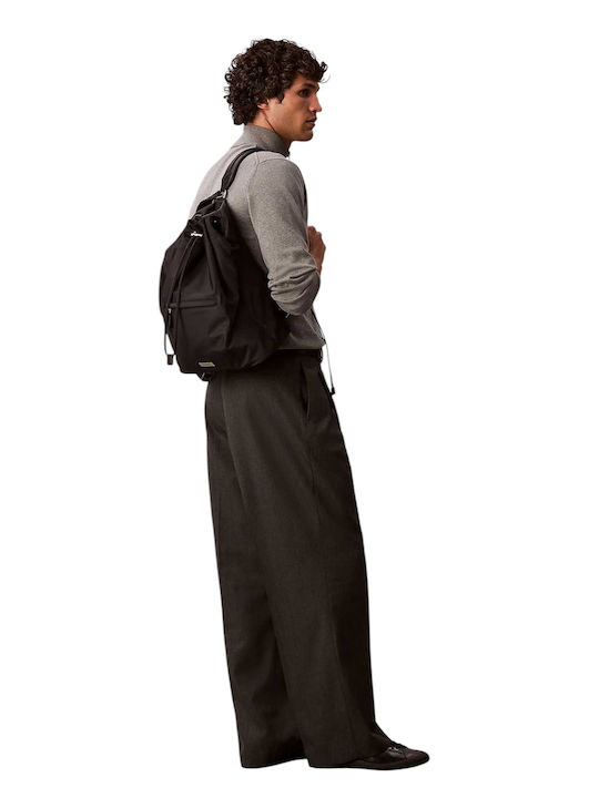Calvin Klein Sleek Drawstring Sling Μαύρο