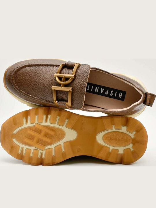 Sneakers Brown Leather