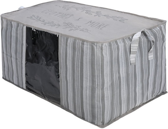 Storage Case Non Woven Fabric 60x45x35cm With Window Ivory