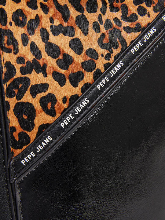 Animal Print Women's Bag Shoulder Black