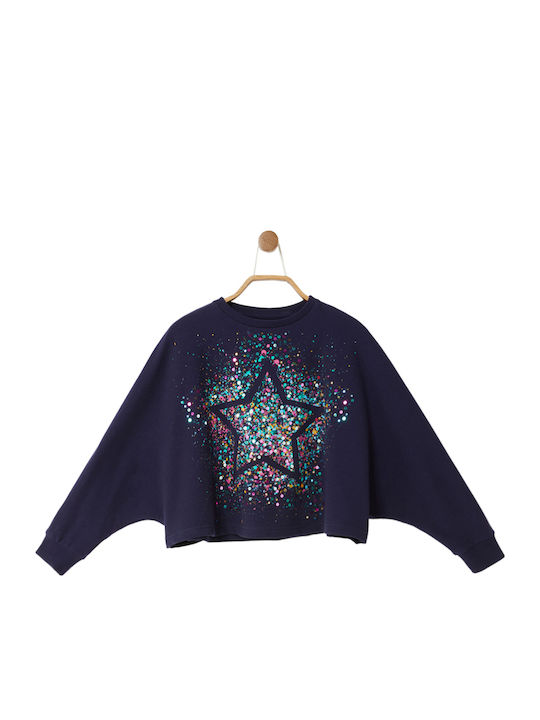 Kinder-Sweatshirt Marineblau