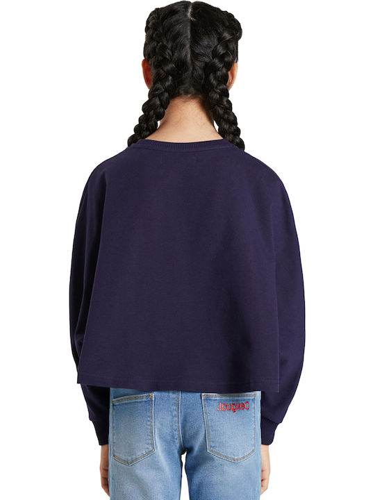 Kinder-Sweatshirt Marineblau