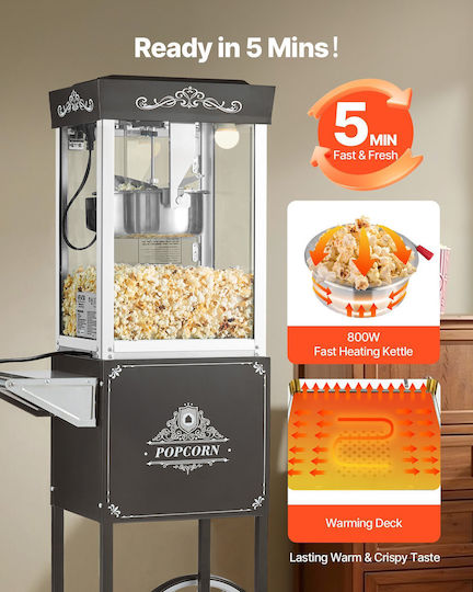 Vevor Vevor Popcorn Maker 800W