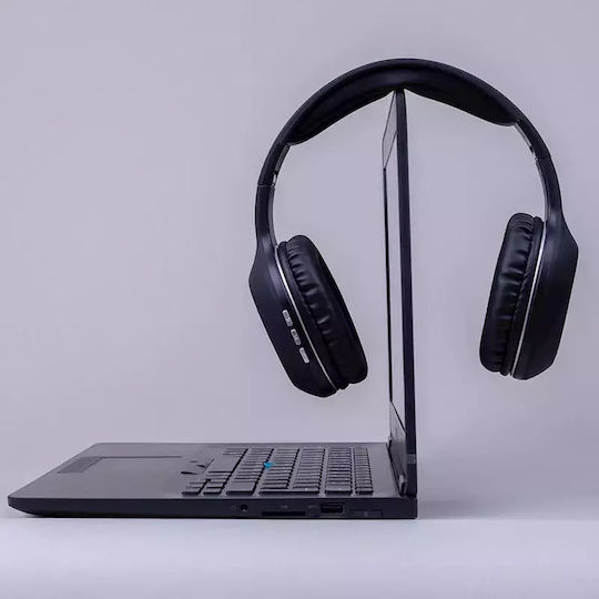 Forever BTH-505 Bluetooth Wireless On Ear Headphones with 8 hours of Operation Black