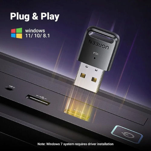 Bluetooth 5.4 Adapter Ugreen Μαύρο
