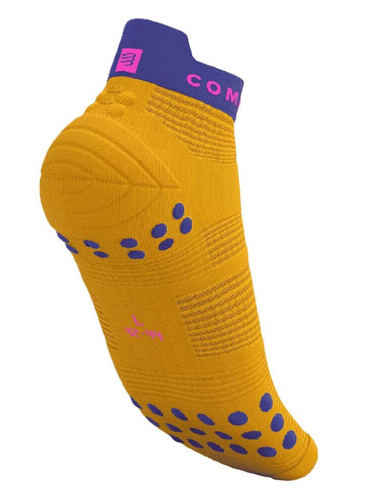 Compressport Racing Running Socks Orange 1 Pair