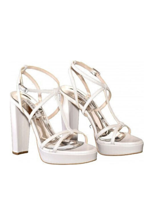 Sandalen Weiß
