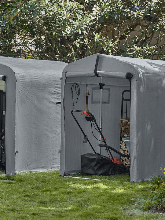 SoBuy Terrace Tent with LEDs Grey 1.2x1.76m
