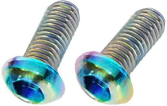 M-wave Aluminum Bottle Cage Bc Oil Slick 340702 Multicolor