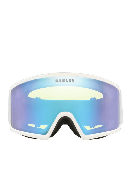 Snow Ski & Snowboard Goggles Kids White with Lens in Yellow Color
