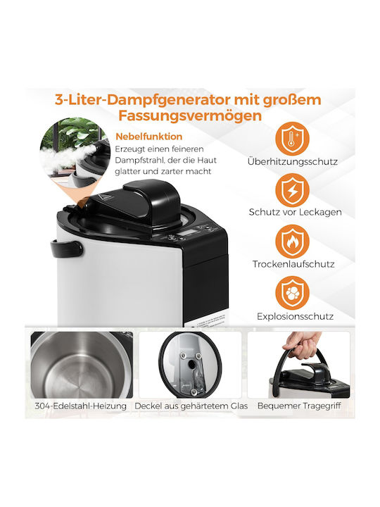 Costway Indoor Individual Sauna L89xD89xH149cm