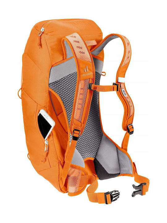 Deuter Ac Lite 14 Sl Ορειβατικό Σακίδιο 14lt Αδιάβροχο Πορτοκαλί Daypack