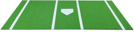 Vevor 366x183cm Baseball Hitting Mat Softball Batting Mat Outdoor Training Green