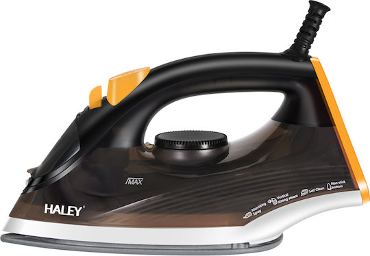 Haley Fier de Călcat cu Aburi 2000W cu Talpă Antiaderentă