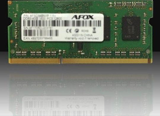 Afox DDR3 με Module 1x8GB και Ταχύτητα 1866 για Laptop