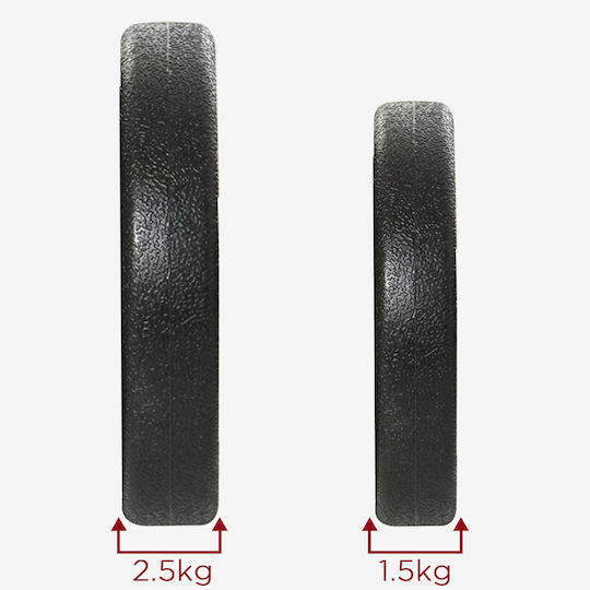 HomCom Set de gantere 2x 10kg