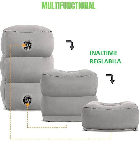 Perna Medicală Pentru Gât 17.8x25.4x42.9cm Gri