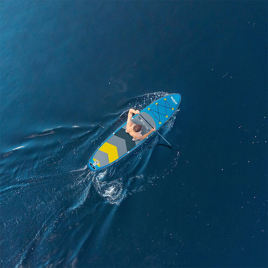 Rebel Aufblasbar SUP Board / Kajak mit Länge 3.5m Blau