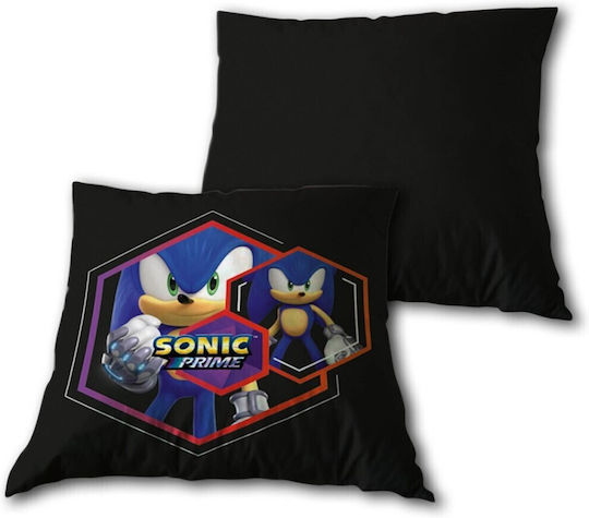Sonic Hedgehog Kissen Abnehmbarer Bezug 35x35 cm Velours