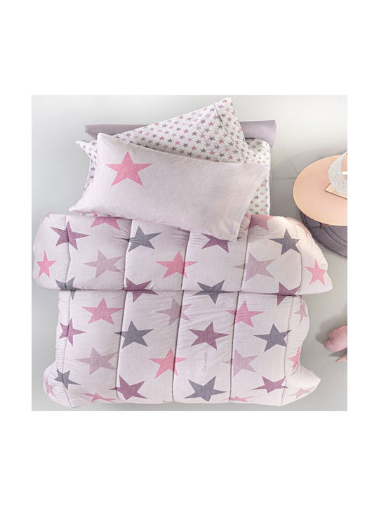 Guy Laroche Kinderdecke Beidseitig Einzel Cosmos Pudra 160x220cm