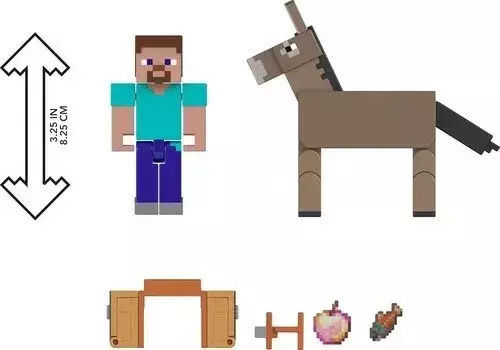 Minecraft Παιχνίδι Μινιατούρα για 6+ Ετών (Διάφορα Σχέδια)