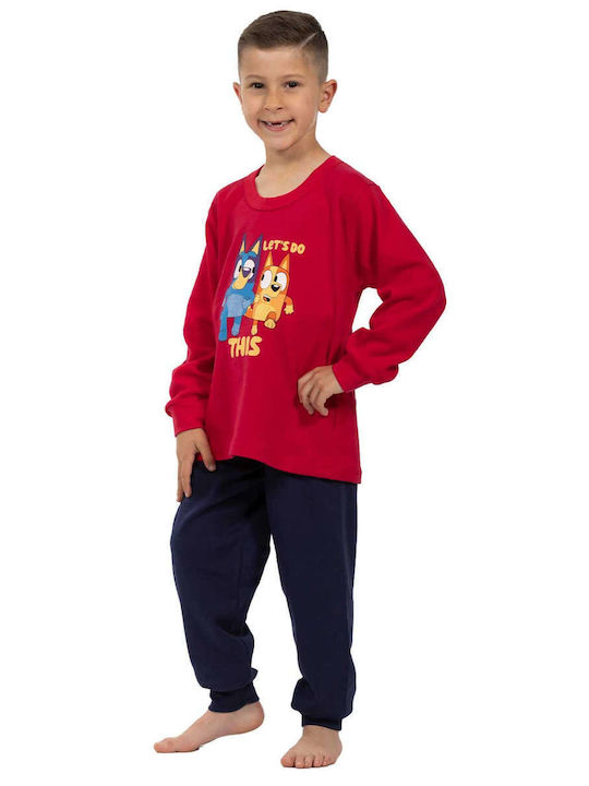 Nina Club Pijama pentru copii De iarnă Red