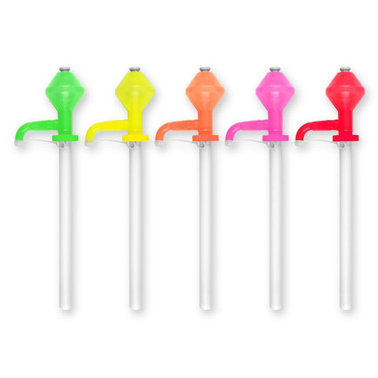 Plastic Hand Oil Pump Gray 32cm