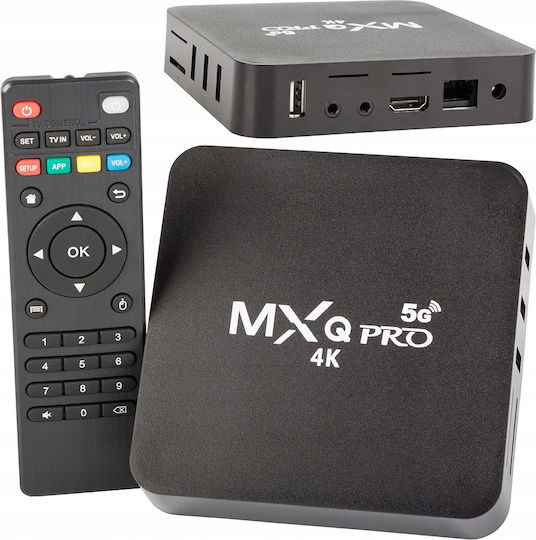 Verk Group TV-Box 4K UHD mit WiFi 1GB RAM und 8GB Speicherplatz mit Betriebssystem Android 11.1