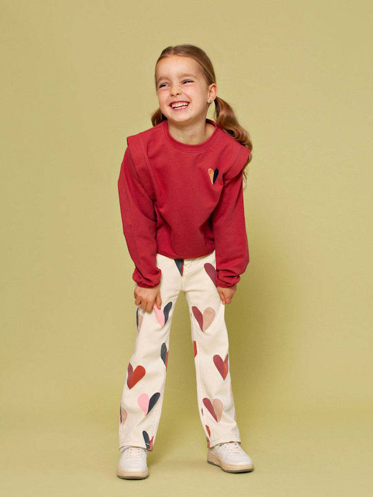 Kinder-Sweatshirt Rosa