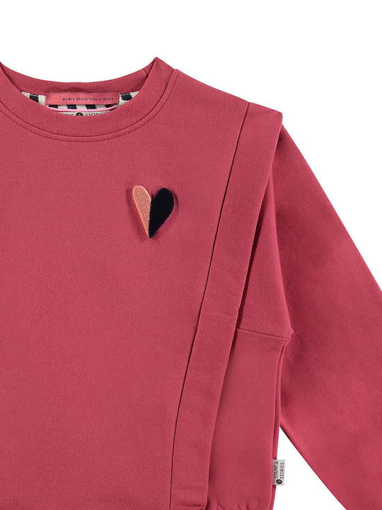 Kinder-Sweatshirt Rosa