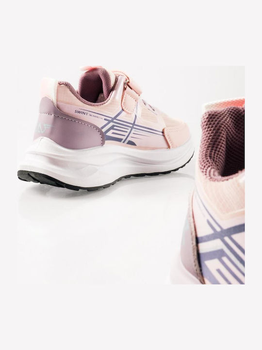 Kids Sneakers with Scratch Pink