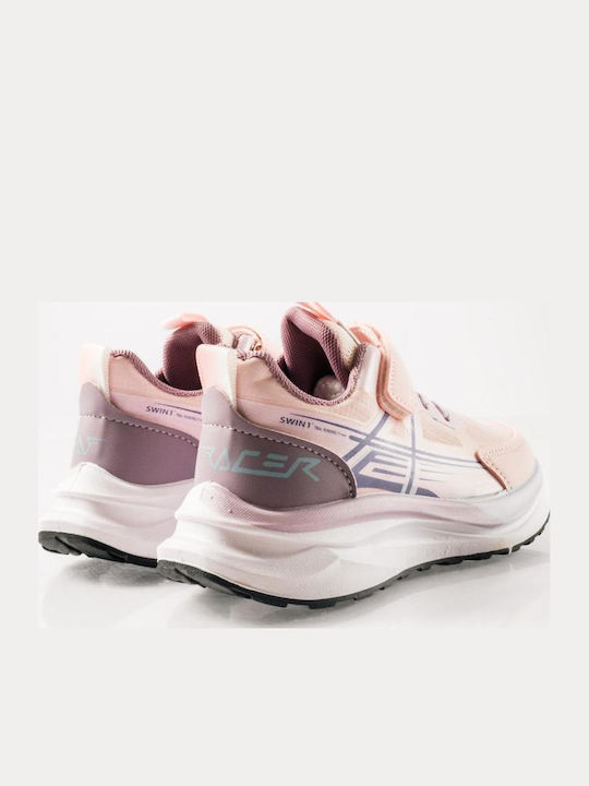 Kids Sneakers with Scratch Pink