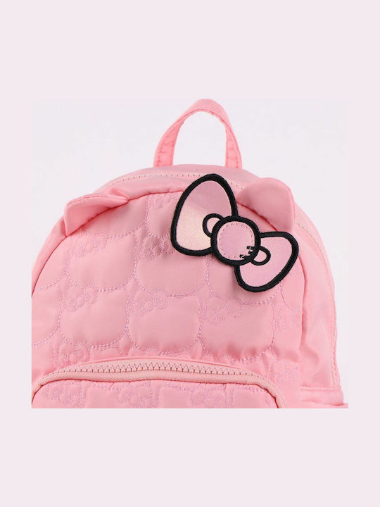 Hello Kitty Παιδική Τσάντα Πλάτης Ροζ 26x21x16εκ.
