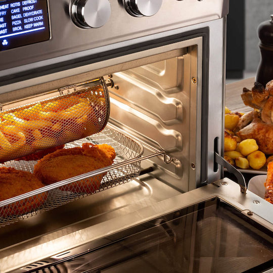 Ariete Electric Countertop Oven 25lt Without Burners with Air Inox