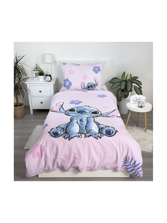 Jerry Fabrics Kinderbettbezüge Set Für Kinderbett 1er Pink