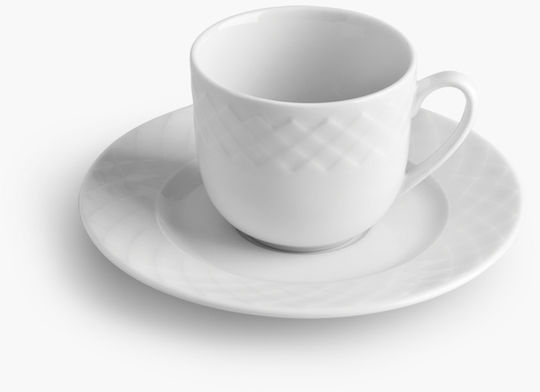 Ιωνία Φλυτζάνι Καφέ Itea, με Πιατάκι