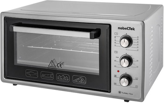 NobeLTek Cuptor electric 48lt Fara arzatoare cu aer Inox