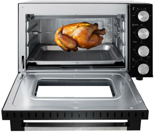 Adler Electric Countertop Oven 30lt Without Burners Black
