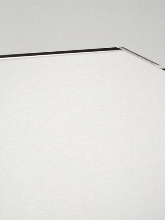 Wiltoc Außenbereich Briefkasten Inox in Silber Farbe 37x10.5x37cm