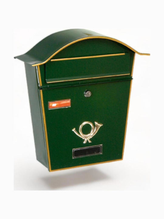 Viometal LTD Vienna 5001 Outdoor Mailbox Inox Cypress 35.5x10x37cm