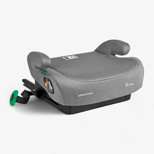Kikka Boo I-tip Fix Scaun Auto pentru Copii Scaun de mașină pentru copii i-Size cu Isofix Gri deschis