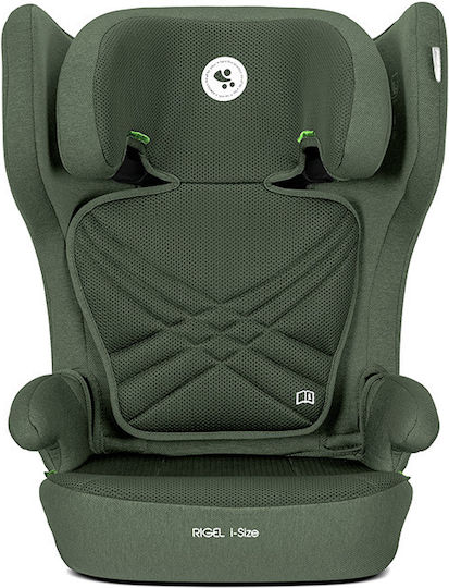 Lorelli Rigel Детско Столче за Кола High-back Booster i-Размер с Isofix Зелен 15-36 кг