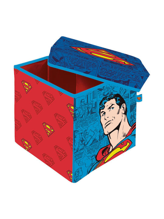Superman Kinder Aufbewahrungsbox aus Stoff 30x30x30cm 1Stück