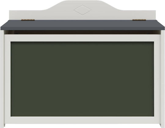 vidaXL Kinder Aufbewahrungsbox aus Holz Gray 73x33x55cm 1Stück