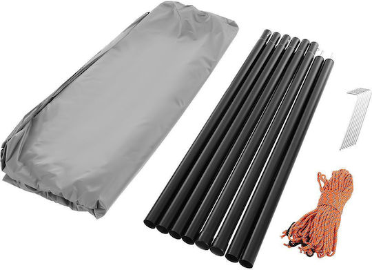 Summer Camping Igloo Mountaineering Grey for 4 People Waterproof 3000mm 330x250x95cm
